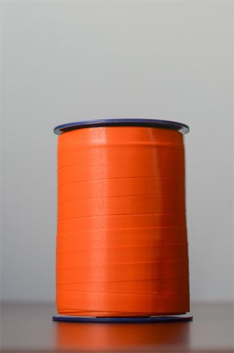 Orange Smooth Ribbon Roll 3-Pack - Image 1