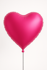 Custom Heart Foil Balloon – Premium 18" with Photo 6