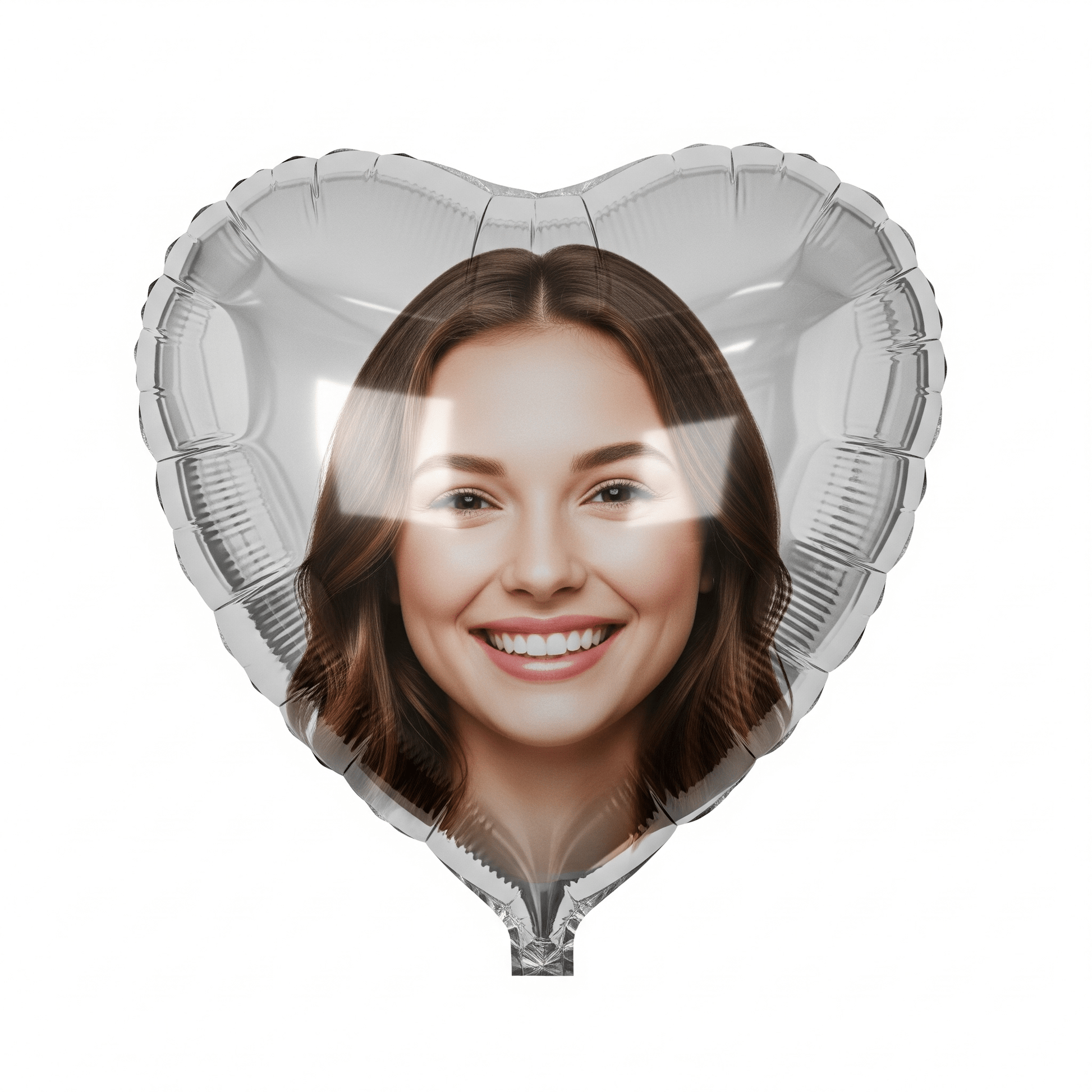 Custom Heart Foil Balloon – Premium 18" with Photo – Custom Foil Balloon by PixelCraft360, unique decoration for events and special gifts