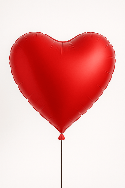 Custom Heart Foil Balloon – Premium 18" with Photo – Custom Foil Balloon by PixelCraft360, unique decoration for events and special gifts