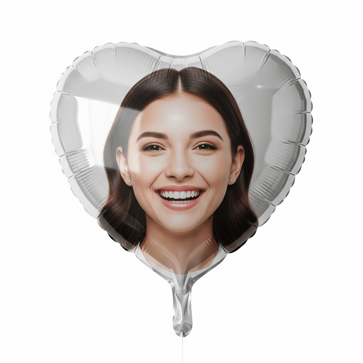Custom Heart Foil Balloon – Premium 18" with Photo – Custom Foil Balloon by PixelCraft360, unique decoration for events and special gifts