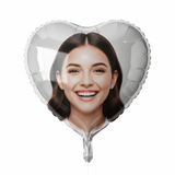 Custom Heart Foil Balloon – Premium 18" with Photo 2