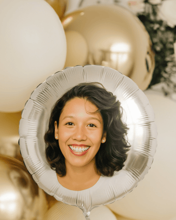 Custom Mother's Day Photo Balloon – 18” Round Personalized Foil Balloon Gift for Mom or Grandma – Custom Foil Balloon by PixelCraft360, unique decoration for events and special gifts