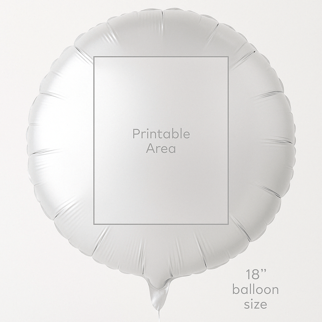 Custom Mother's Day Photo Balloon – 18” Round Personalized Foil Balloon Gift for Mom or Grandma – Custom Foil Balloon by PixelCraft360, unique decoration for events and special gifts