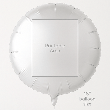 Custom Mother's Day Photo Balloon – 18” Round Personalized Foil Balloon Gift for Mom or Grandma – Custom Foil Balloon by PixelCraft360, unique decoration for events and special gifts