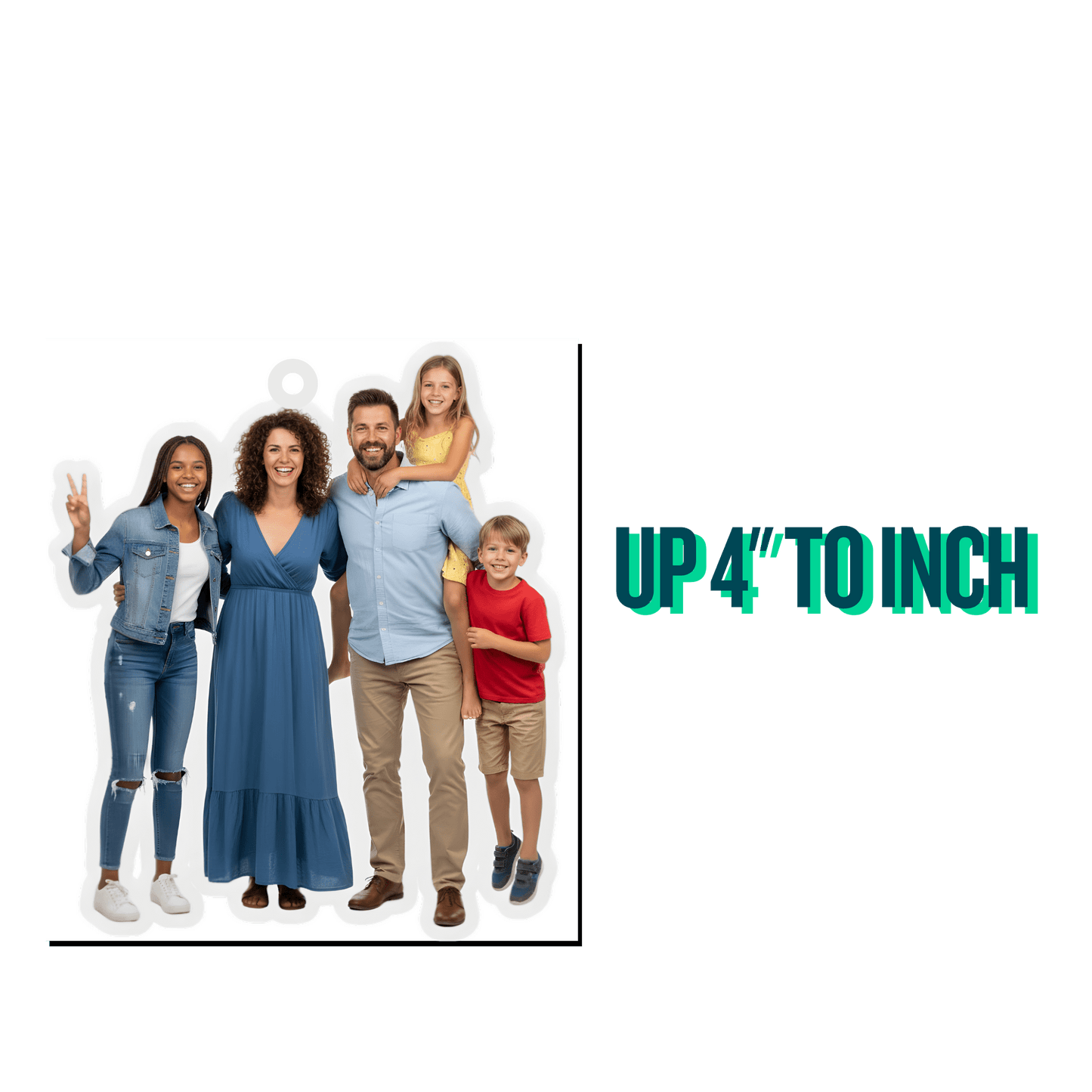 Custom Photo Ornaments – Clear Acrylic Double - Sided – Personalized Christmas Tree Decorations – Custom Home Decor by PixelCraft360, unique decoration for events and special gifts