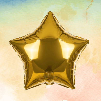 Custom Star Foil Balloon – 19" Personalized with Photo – Custom Foil Balloon by PixelCraft360, unique decoration for events and special gifts