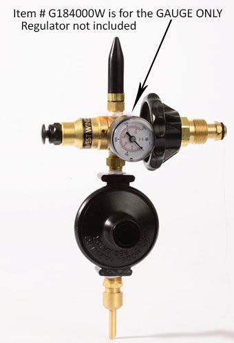 Gauge Westwinds Regulator Gauge Only - Image 1