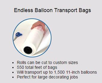 Endless Balloon Transport Bags - 30" Wide - Image 1