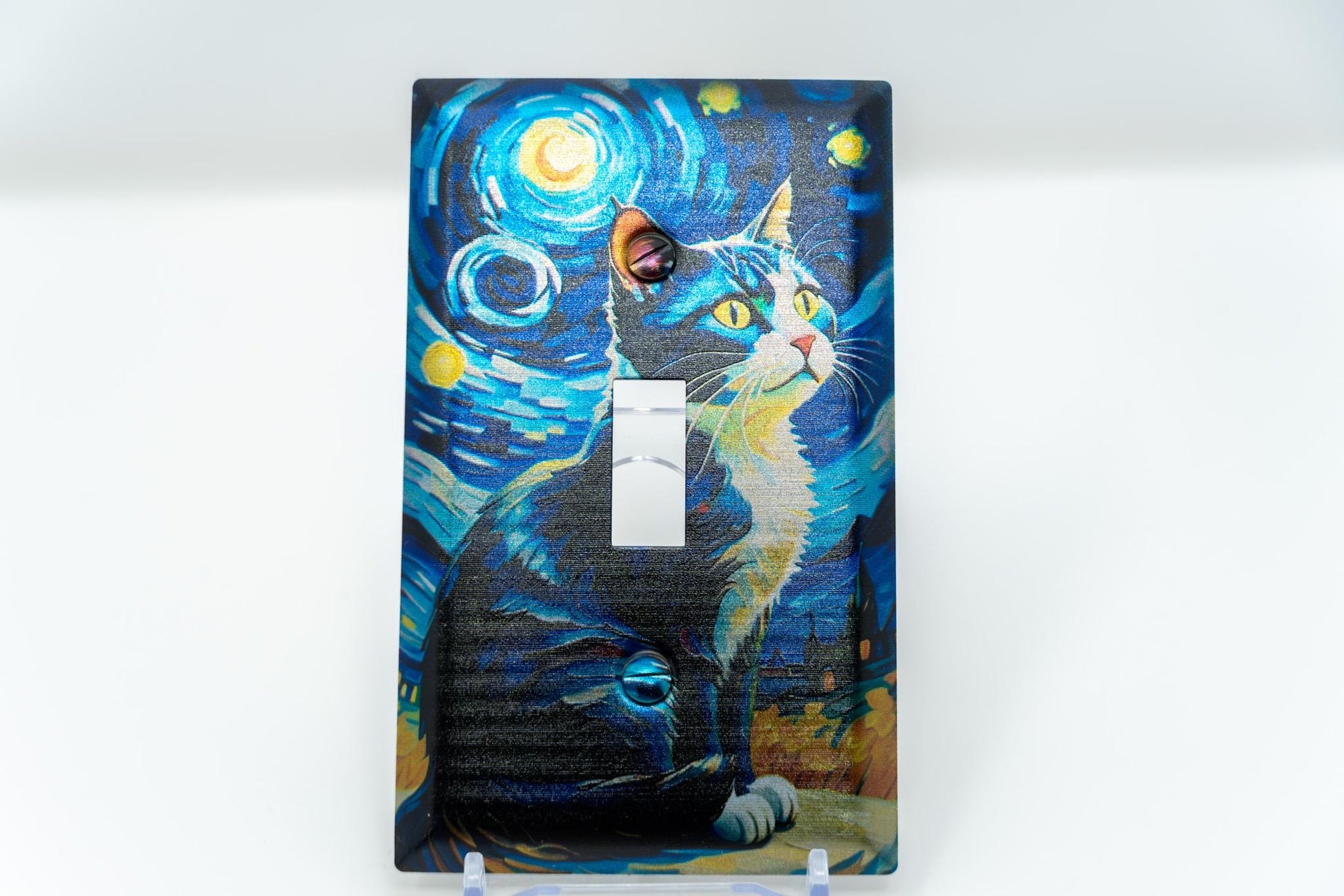Starry Night Whiskers - Wall Plate Steel - 4