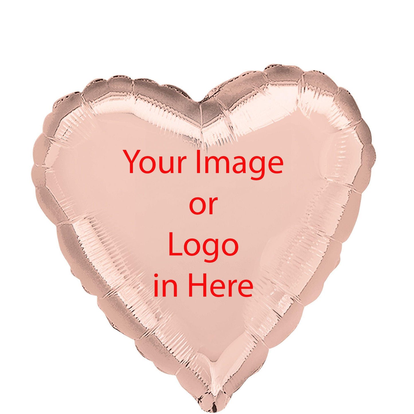 Custom Photo Heart Foil Balloon: Personalized Wedding, Birthday - Image 3