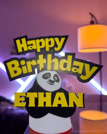 Personalized Birthday & Anniversary Cake Toppers | PixelCraft360 - 1