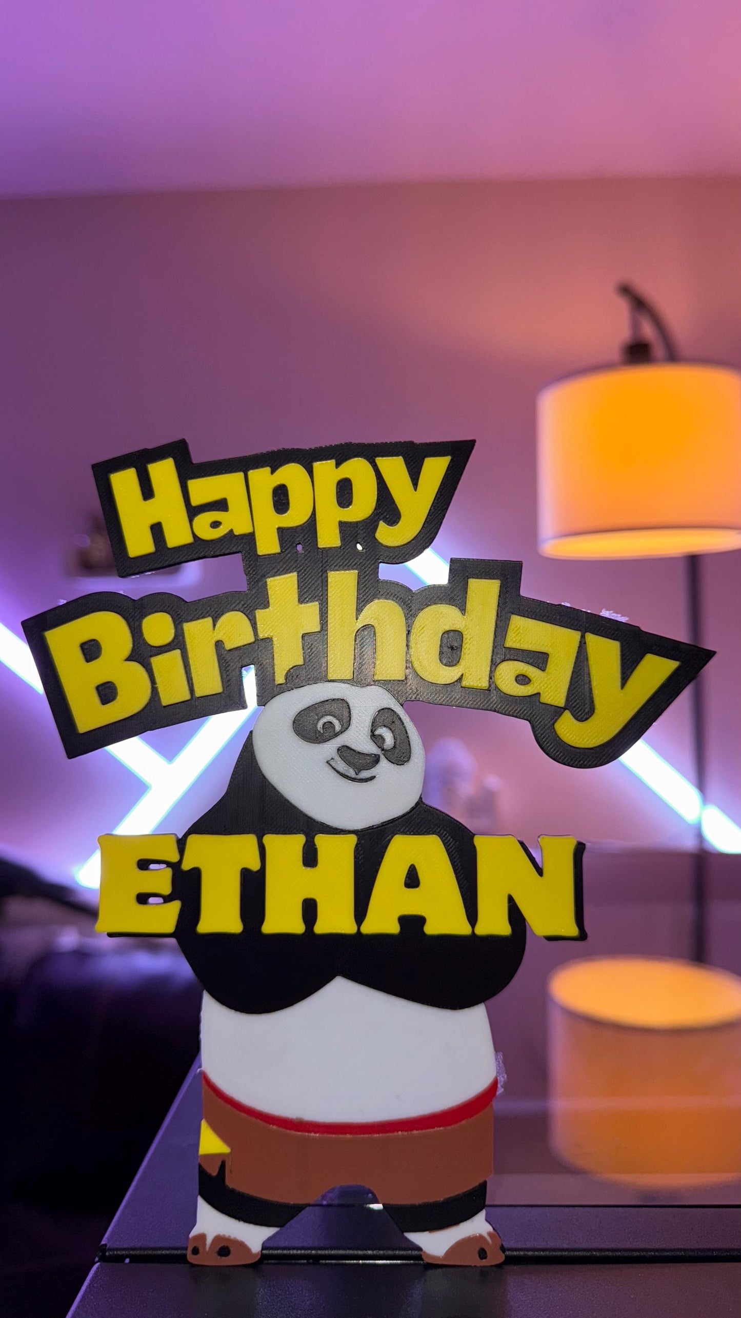 Personalized Birthday & Anniversary Cake Toppers | PixelCraft360 - 1