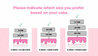 Custom Name Acrylic Cake Topper – Luxe Script Design - 8
