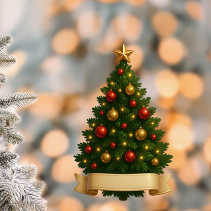 Custom Personalized Christmas Ornaments | Wood or Acrylic - 3
