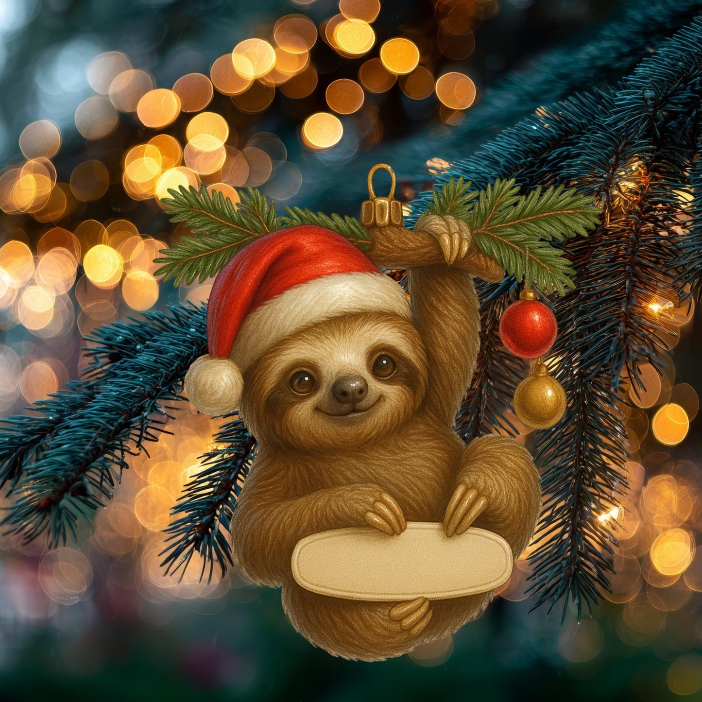 Custom Personalized Christmas Ornaments | Wood or Acrylic - 9