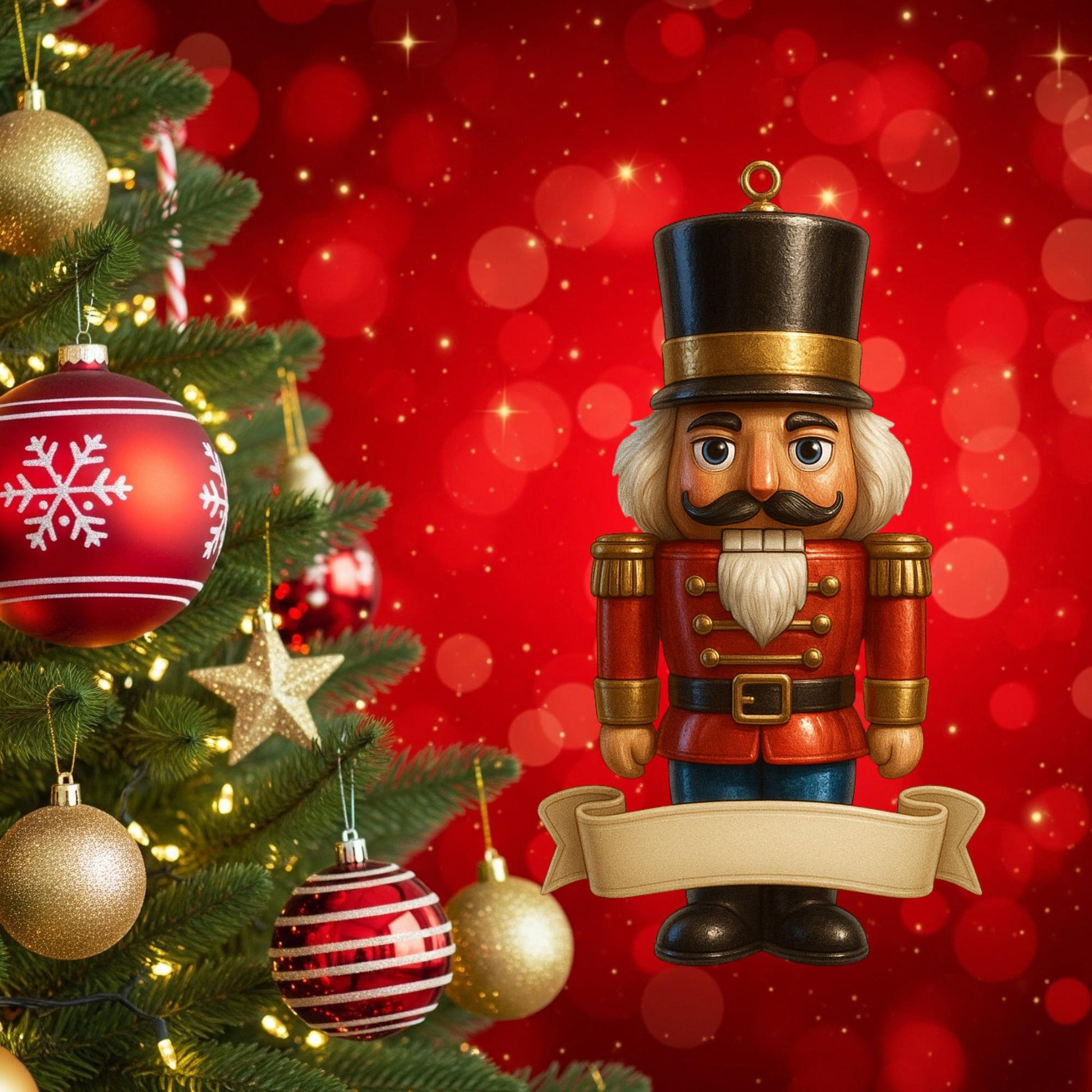 Custom Personalized Christmas Ornaments | Wood or Acrylic - 6