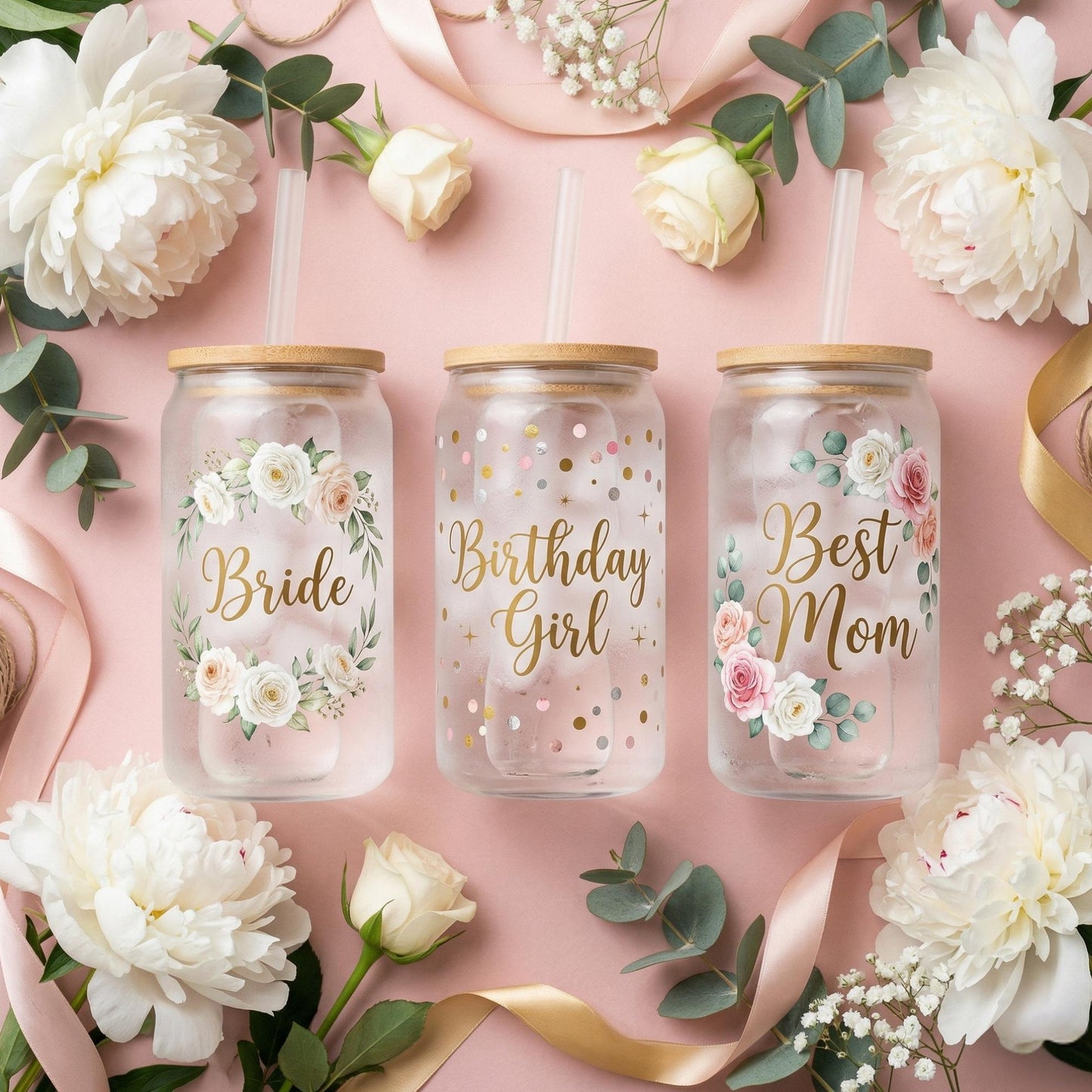 Personalized Glass Can Tumbler | Custom Photo, Name, Logo - Image 10