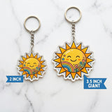 Custom Die-Cut Acrylic Keychain Set 5