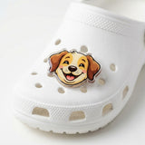 Amuleto para zuecos con foto y nombre personalizados, para zapatos de acrílico troquelado a todo color 1