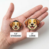 Adornos personalizados de zuecos con foto, adornos personalizados para zapatos con nombre 5