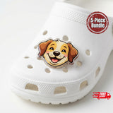 Adornos personalizados de zuecos con foto, adornos personalizados para zapatos con nombre 2