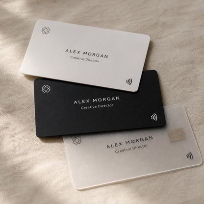 NFC Digital Business Card, Custom Tap Share Contact - 5