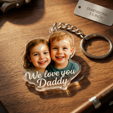 Custom Photo Keychain 3.5 Inch | Double-Sided Acrylic Memory Keeper 1