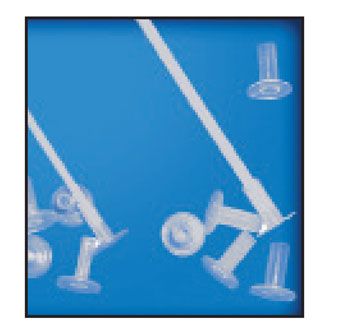 Candy Connectors Mini Base Clear - 500-Pack - Image 1