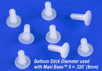 Balloon Sticks with Maxi Base II - 100-Pack - Image 1