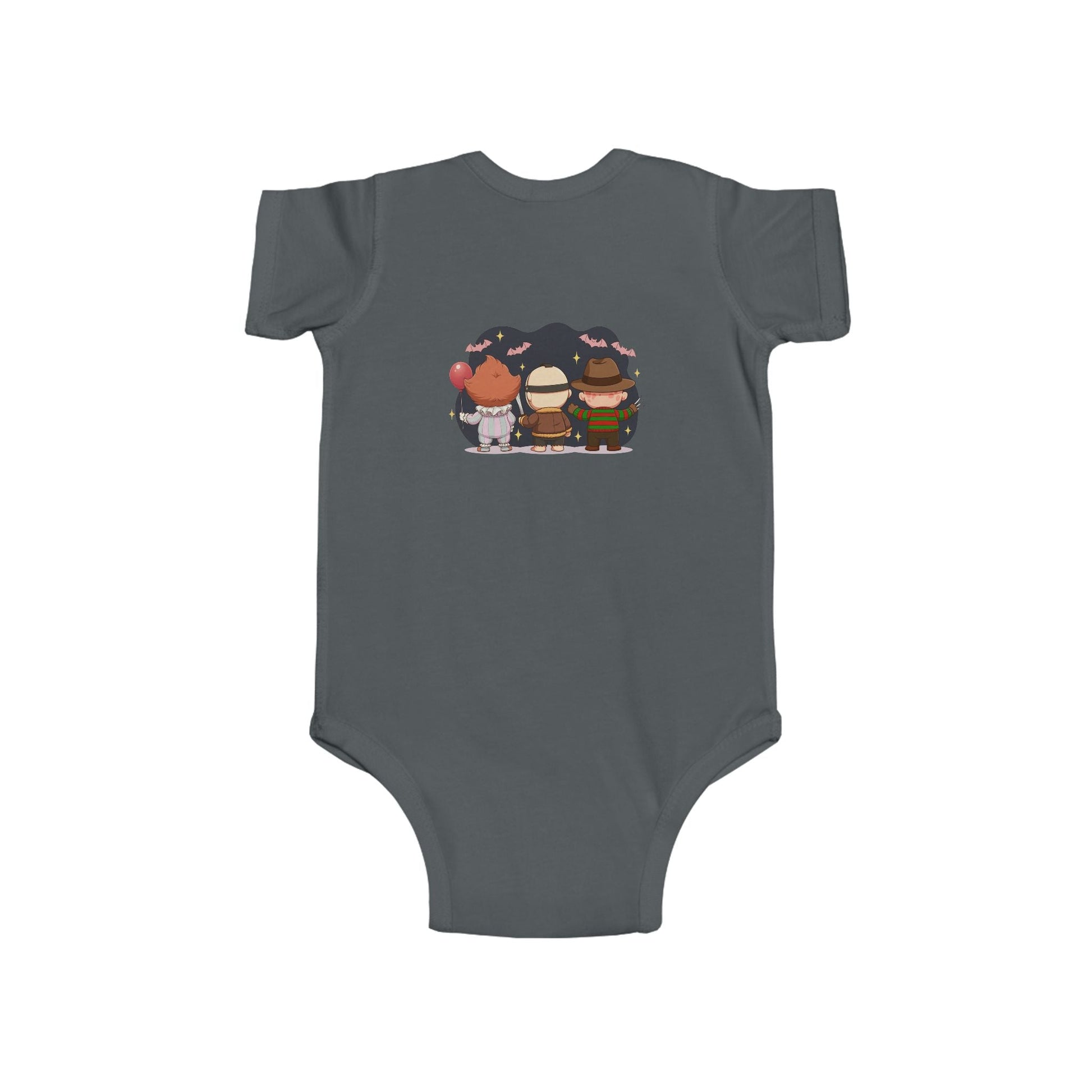 Nightmare Squad Baby Bodysuit | Infant Halloween Outfit, Funny Horror Baby Clothing, Creepy Cotton Onesie, Baby Shower Gift – Custom Kids clothes by PixelCraft360, unique decoration for events and special gifts