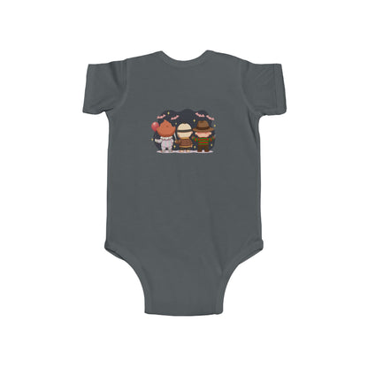 Nightmare Squad Baby Bodysuit | Infant Halloween Outfit, Funny Horror Baby Clothing, Creepy Cotton Onesie, Baby Shower Gift – Custom Kids clothes by PixelCraft360, unique decoration for events and special gifts