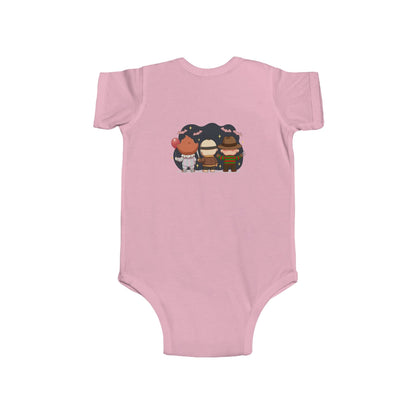 Nightmare Squad Baby Bodysuit | Infant Halloween Outfit, Funny Horror Baby Clothing, Creepy Cotton Onesie, Baby Shower Gift – Custom Kids clothes by PixelCraft360, unique decoration for events and special gifts