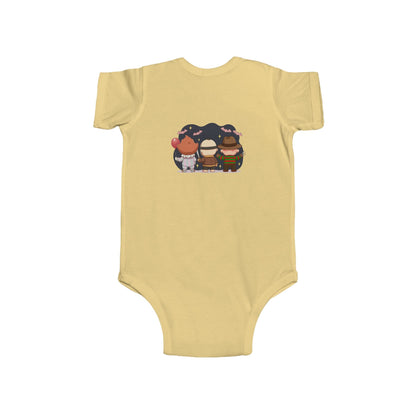 Nightmare Squad Baby Bodysuit | Infant Halloween Outfit, Funny Horror Baby Clothing, Creepy Cotton Onesie, Baby Shower Gift – Custom Kids clothes by PixelCraft360, unique decoration for events and special gifts