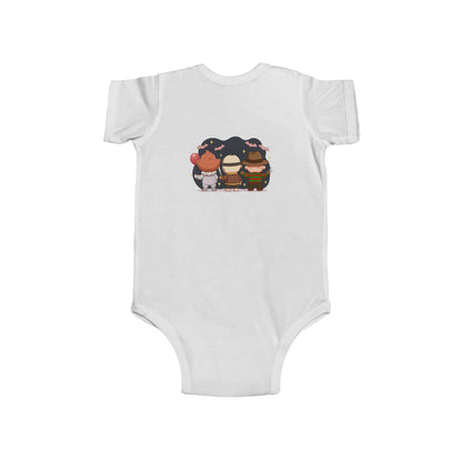 Nightmare Squad Baby Bodysuit | Infant Halloween Outfit, Funny Horror Baby Clothing, Creepy Cotton Onesie, Baby Shower Gift – Custom Kids clothes by PixelCraft360, unique decoration for events and special gifts
