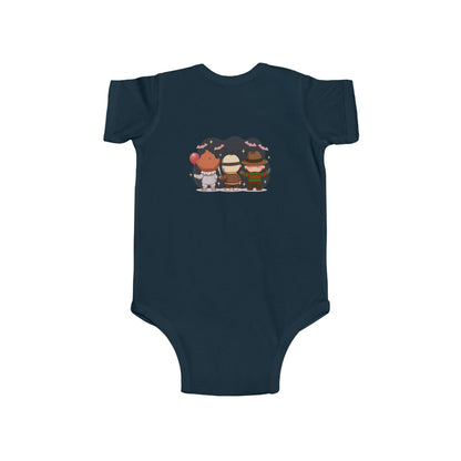 Nightmare Squad Baby Bodysuit | Infant Halloween Outfit, Funny Horror Baby Clothing, Creepy Cotton Onesie, Baby Shower Gift – Custom Kids clothes by PixelCraft360, unique decoration for events and special gifts
