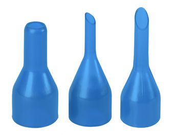 Blue Nozzles for Mini Cool Aire Inflator - 3-Pack - Image 1