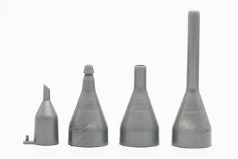 Gray Nozzles for Tasizer 2 Inflator - 4-Pack - Image 1