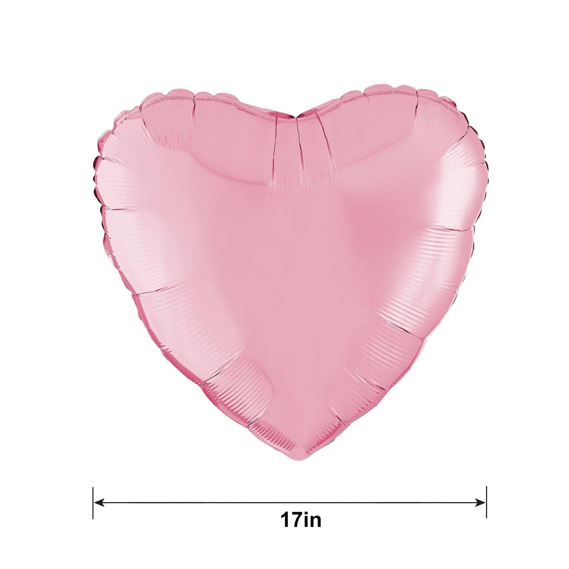 Personalized Heart Foil Balloons 17" - (Add Your Image & Message) – Custom Foil Balloon by PixelCraft360, unique decoration for events and special gifts