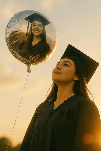 Personalized Round Shaped 18" Foil Balloons for All Events | Premium Custom Photo Balloon – Custom Foil Balloon by PixelCraft360, unique decoration for events and special gifts