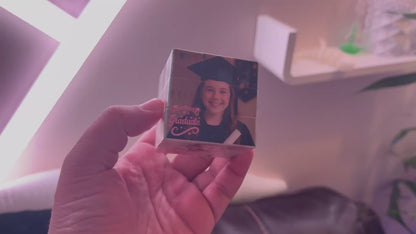 Custom Rubik Cube with 6 Photos – Unique Keepsake Gift